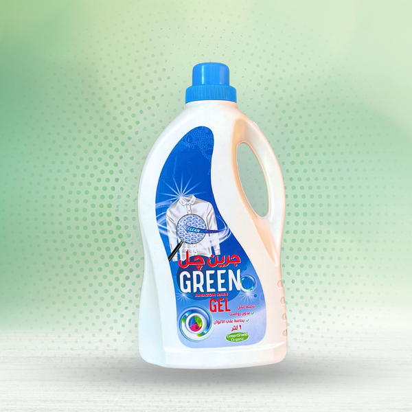 Green Gel Detergent Automatic - 1 L -  Amazon Rain Scent