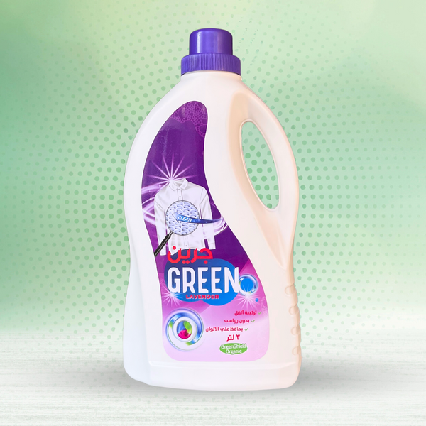 Green Gel Detergent Automatic - 3 L - Lavender Scent