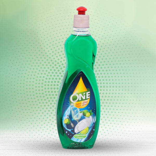 ONE Dishwashing Liquid - Green Lemon Scent - 650 Ml