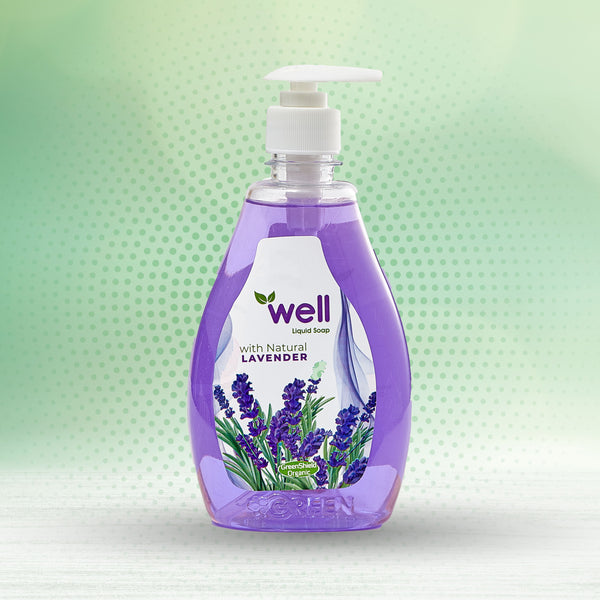 Well liquid hand soap -Lavender Scent - 500 ml